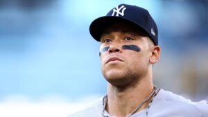 Aaron Judge scratched from Yankees lineup due to potential injury setback